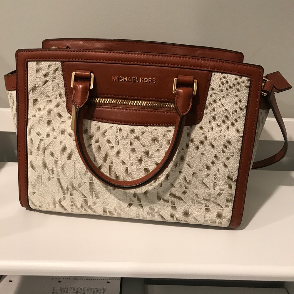 Michael Kors large Selma satchel purse